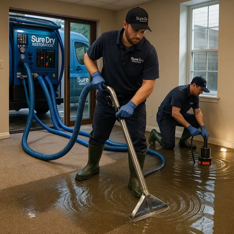 Water Extraction and Removal process in Cutten, CA